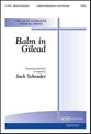 Balm in Gilead SATB choral sheet music cover